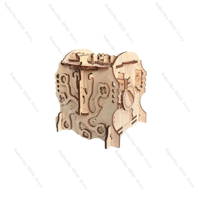 

puzzle Decryption Nautilus Brain Burning Hell Level Difficulty Wooden Mechanism High IQ Level 10 Puzzle Gm The Same Style