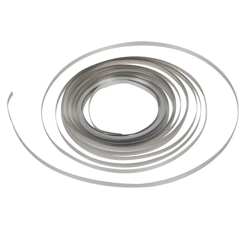 10M 6mm x 0.12mm nastro a strisce di nichel con piastra Ni per saldatura a punti batteria Li 18650 26650 nuovo