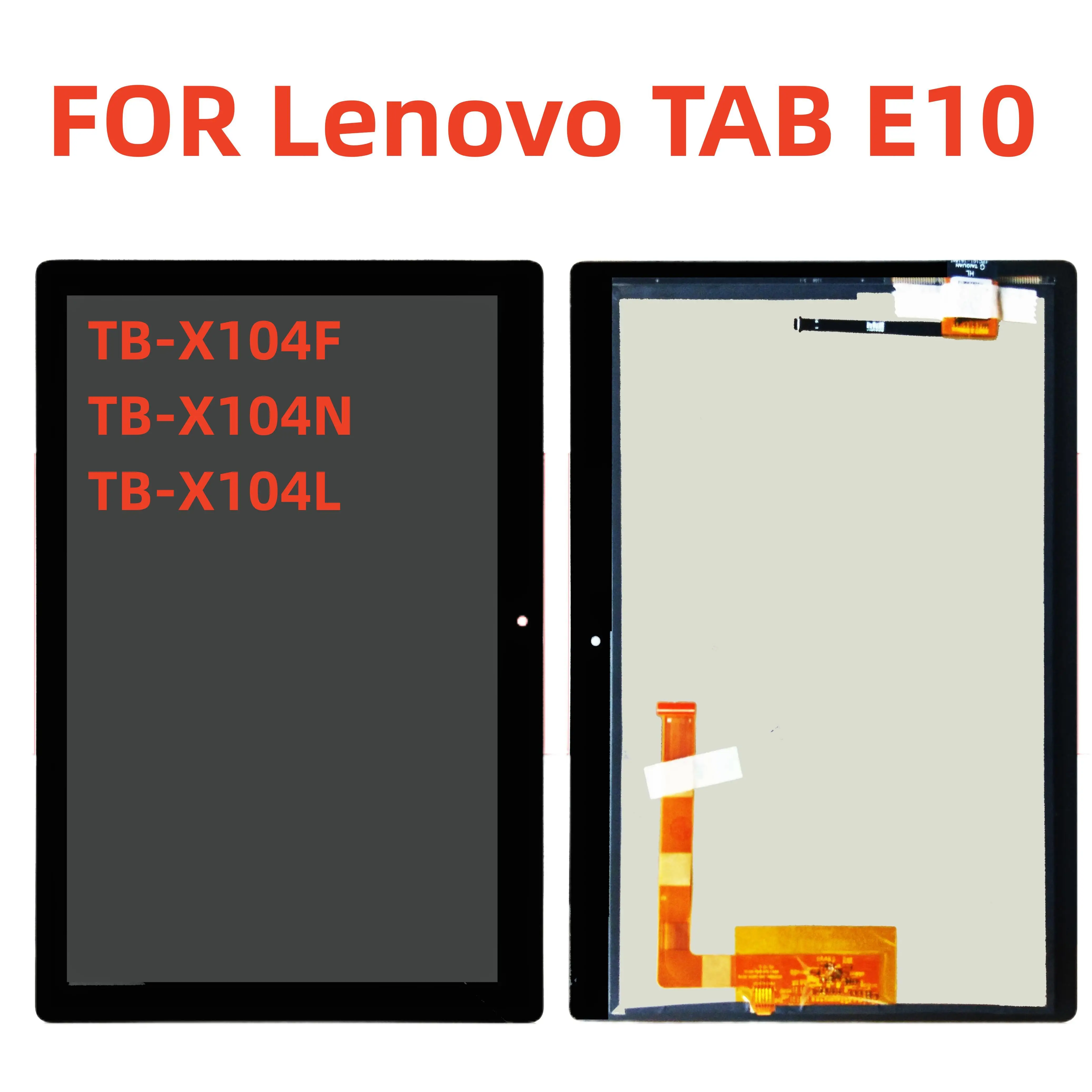 

Новинка 10,1 дюйма для Lenovo TAB E10 E 10 ТБ-X104F TB-X104N TB X104 сенсорный экран дигитайзер ЖК-дисплей в сборе