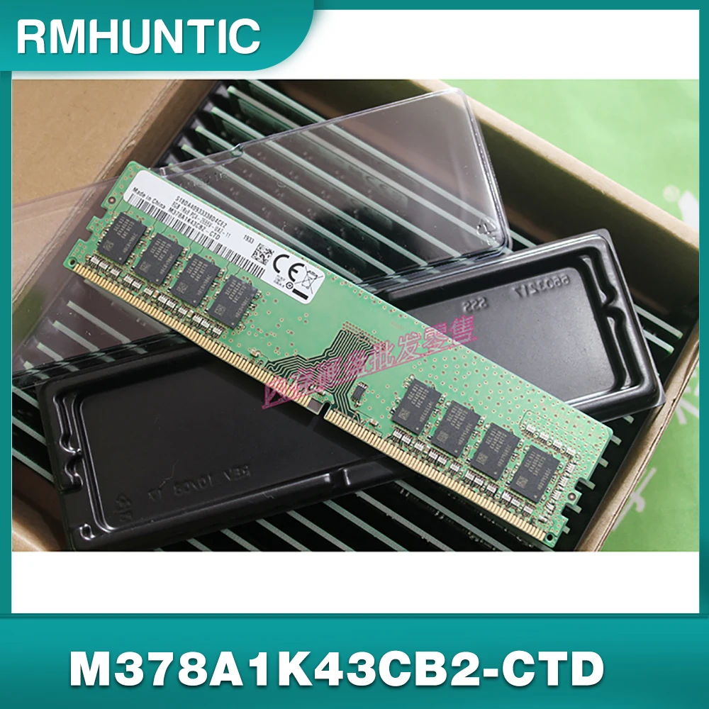 1PCS M378A1K43CB2-CTD For Samsung Desktop Memory 8G 1RX8 PC4-2666V-UA2 2667