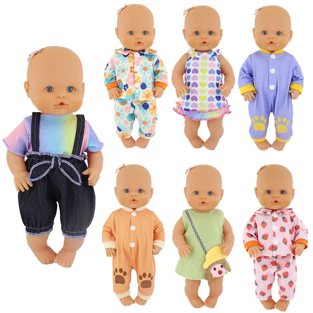 2023 New Lovely  Clothes Fit 35 cm Nenuco Doll Clothes, 14inch Baby Doll Clothes Accessories