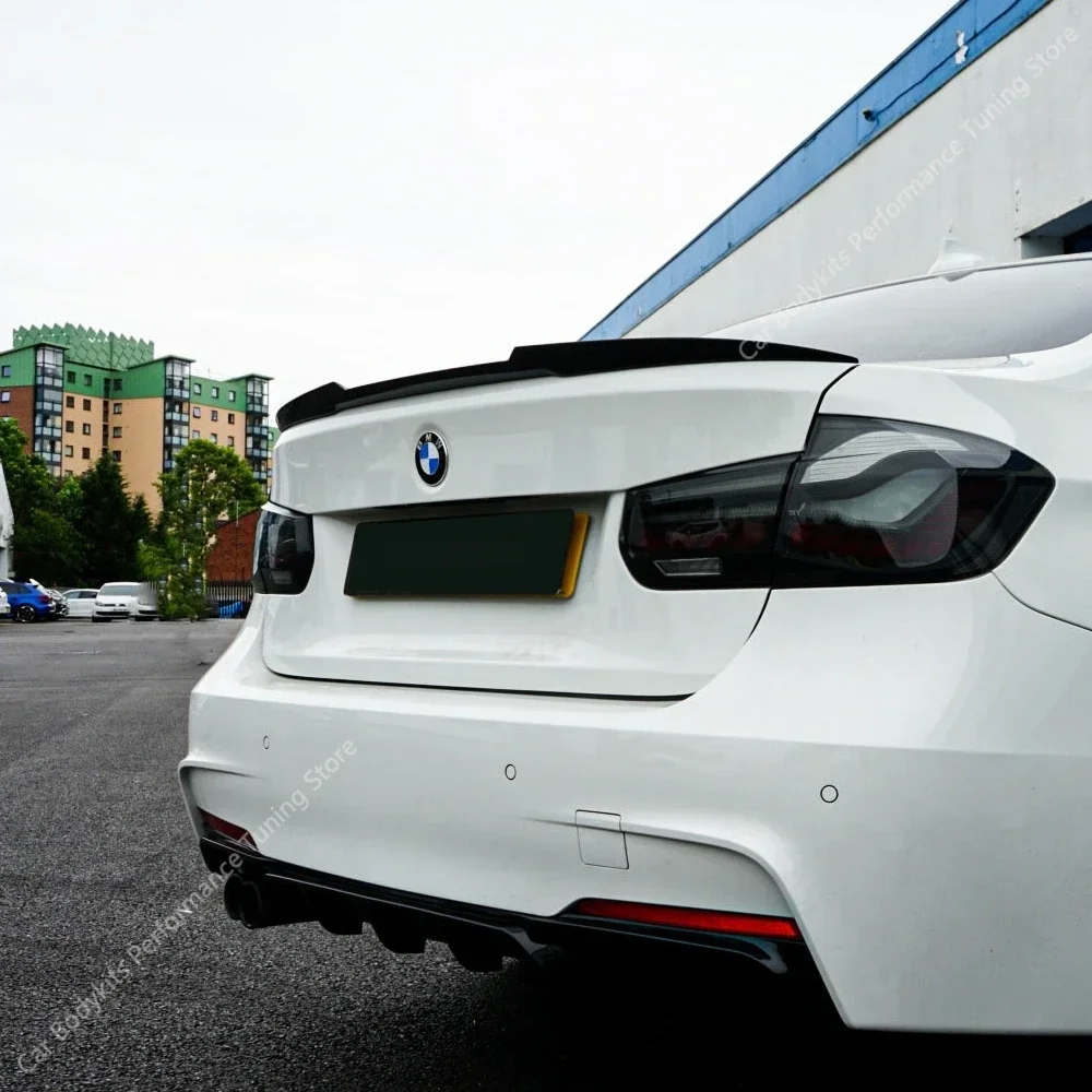 

For Bmw F30 F80 M4 Style Rear Spoiler Wing 3 Series 318i 320i 320d 330d M340i M340d Bodykits Rear Trunk Tail Wing 2012-2019