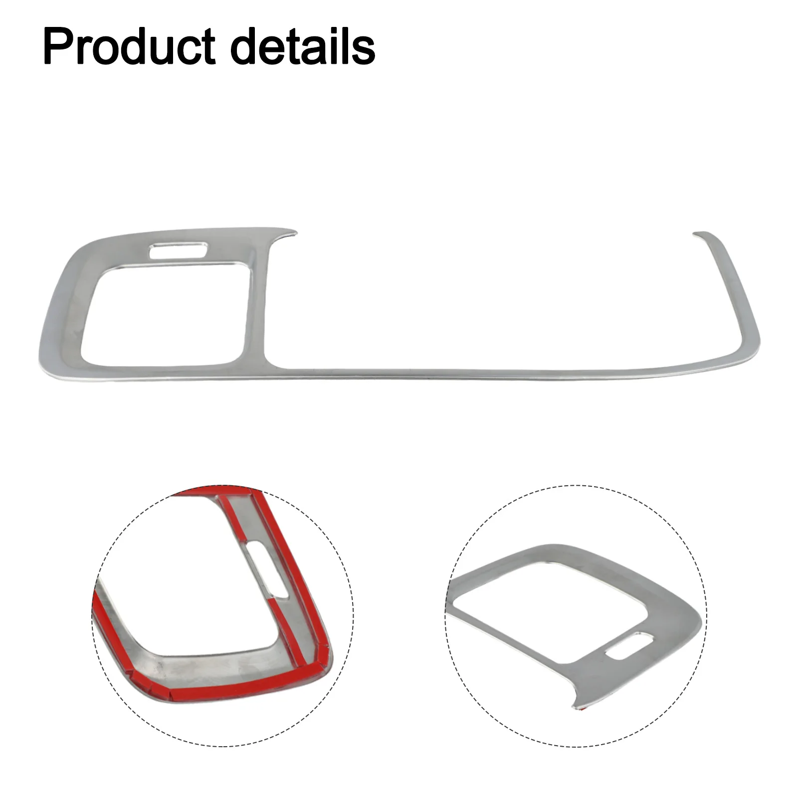 

Обложка навигационной рамы для улучшения салона автомобиля, как показано на рисунке. Простой процесс установки для обновления салона автомобиля.