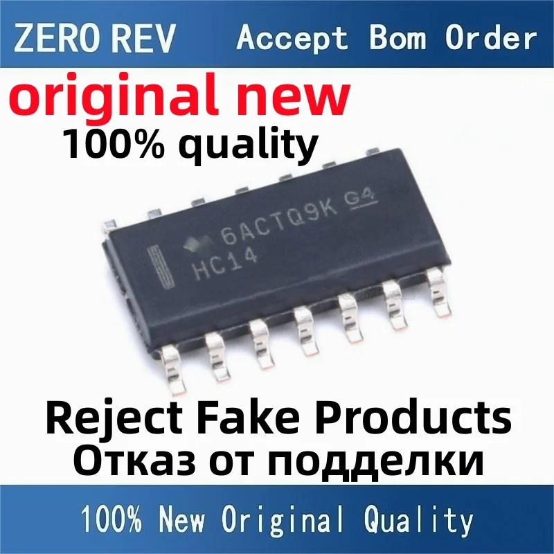 

10-50Pcs 100% New SN74HC14DR HC14 SN74HC00NSR HC00 SN74HC00DR HC00 SN74HC SOIC-14 SOP14 Brand new original chips ic