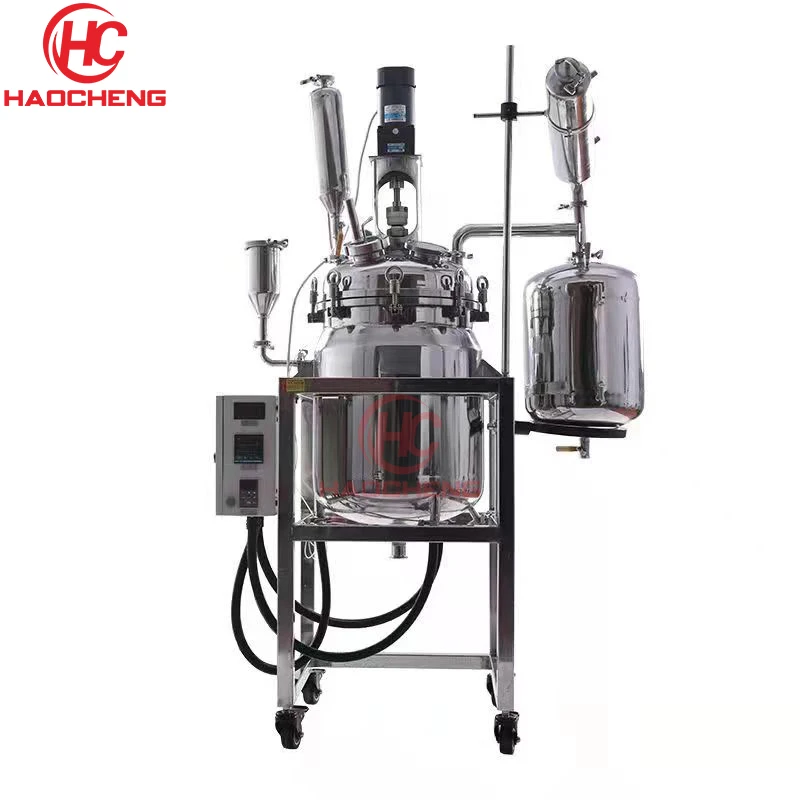 High Quality Stainless Steel Steam Heating Reaction Jacketed Chemical Reactor