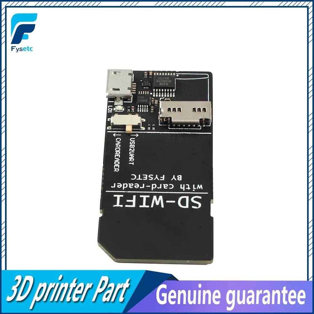 FYSETC SD-Wifi With Card-Reader Module Run Esp Web Wireless Dev Onboard Usb To Serial Chip Transmission Module For S6 F6 Turbo 5