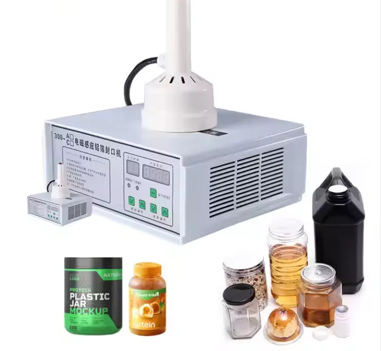 

Popular 20-82mm Electric Household Plastic Bottle Glass Foil Induction Sealer Manual Induction Sealing Machine