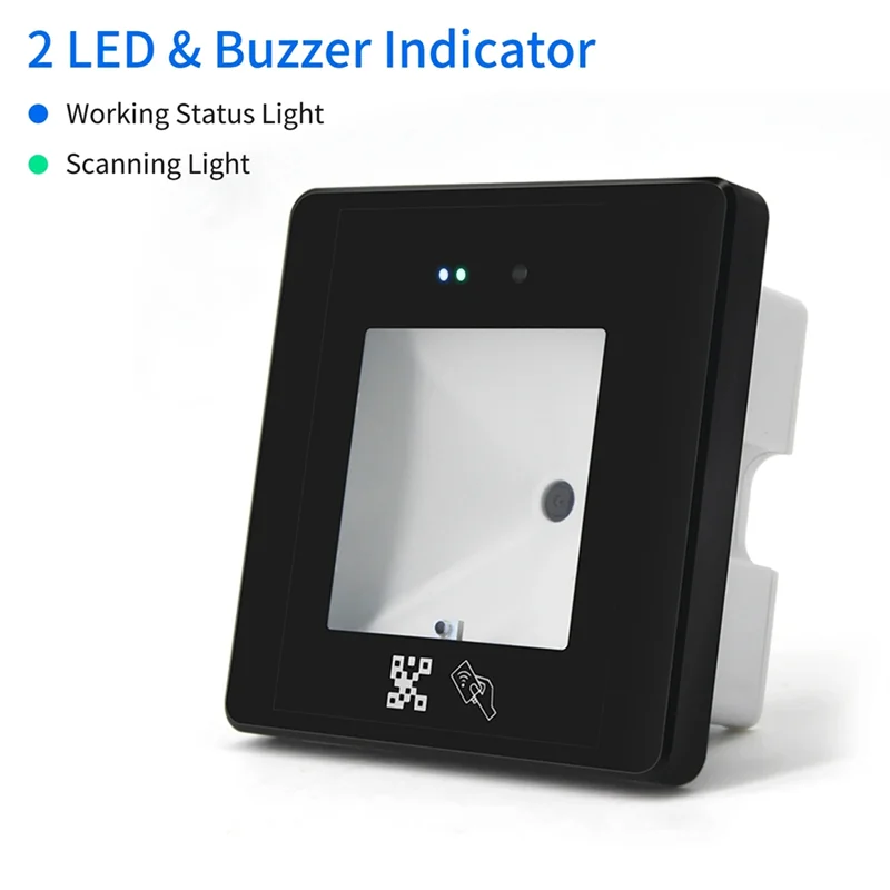SQPP-Dynamischer QR-Code-Zugangskontrollleser, Zugangskontrolle, RFID-Kartenleser, Barcode-Scanner für Mobiltelefone, einfache Installation, IC
