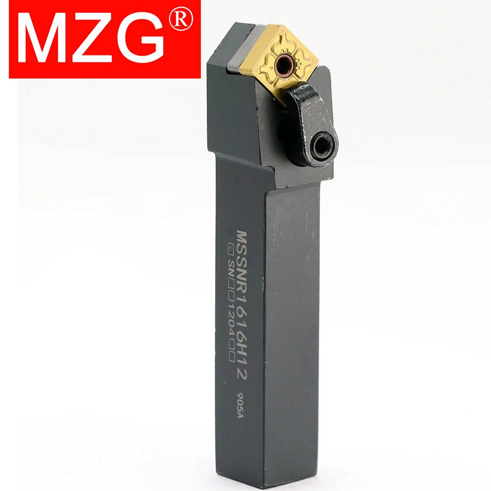 MZG MSSNR MSSNR1616 MSSNR2020 MSSNR2525 MSSNR1616H12 MSSNR2020K12 MSSNR2525 M12 M15 External Turning Tool Holder For SNMG Insert