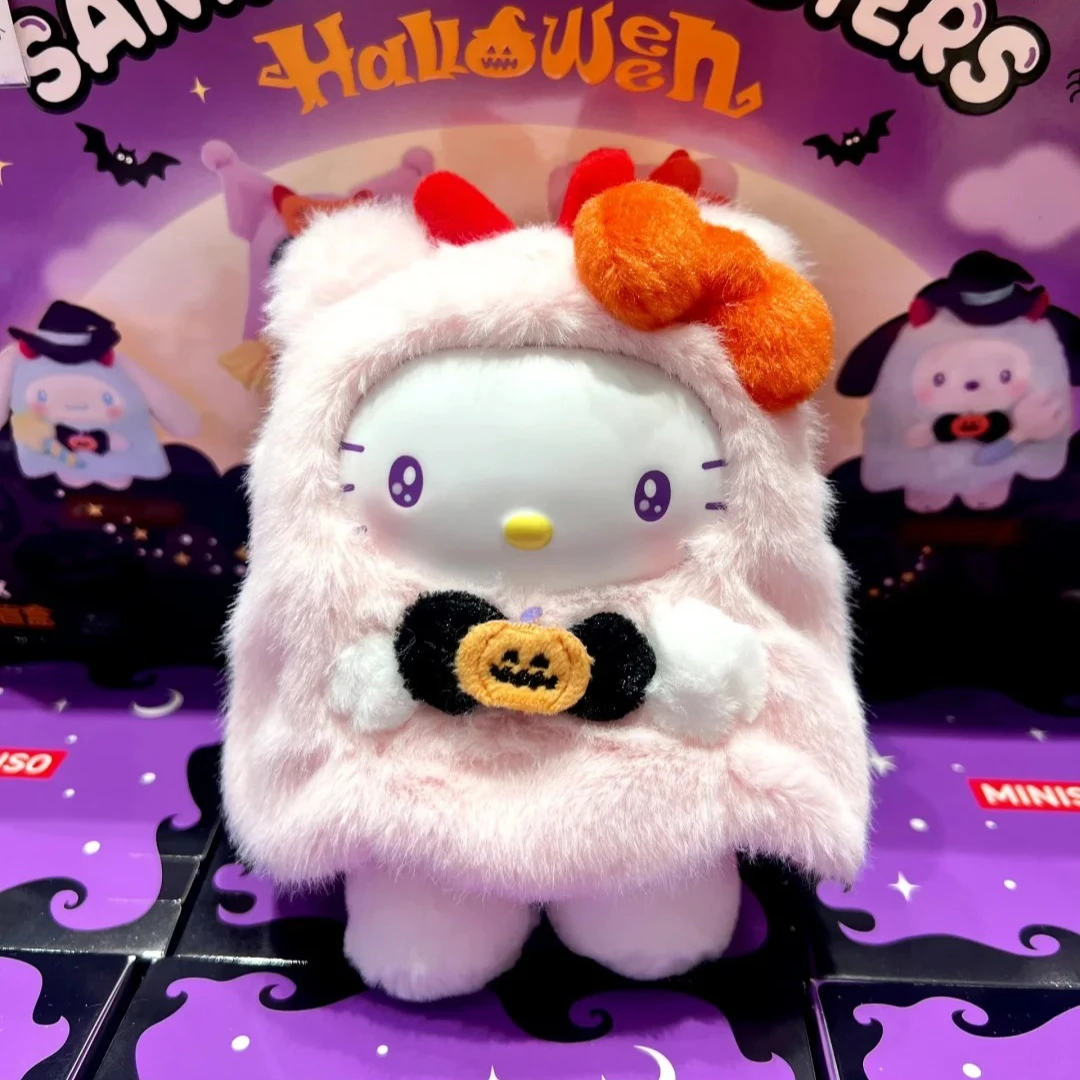 

Genuine Sanrio Candy Carnival Night Blind Box Toy Cute Kuromi Pochacco Cinnamoroll Doll Desktop Ornament Trendy Figurine Gift