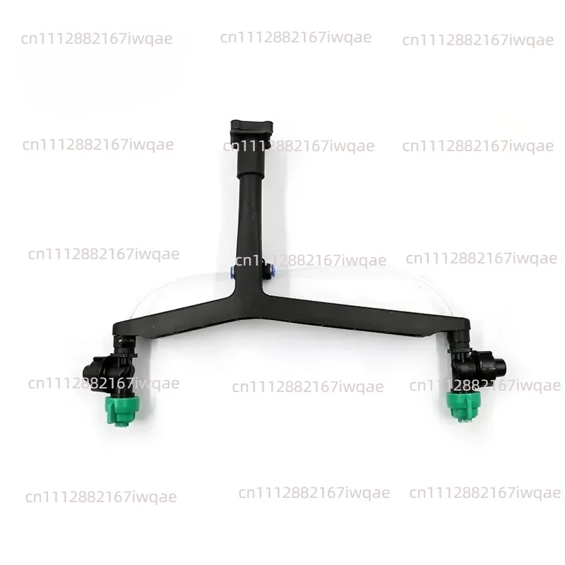 EFT integrated extended injection molding Y spray bar