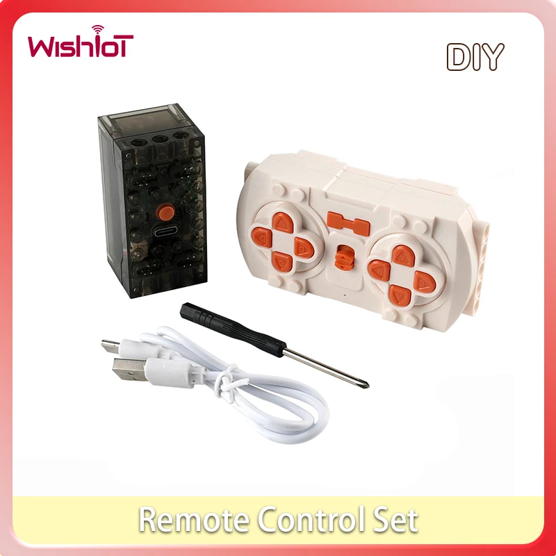 

Remote Control Set Rechargeable Battery Box APP Speed Control Program PF Building Blocks MOC Modification Bricks