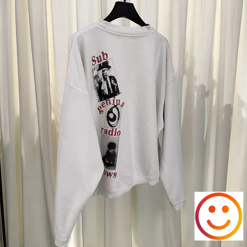 Broken Bulb Printing  White ERD Enfants Riches Deprimes Sweatshirts Men Women Hip Hop Graffiti Graphic Hoodie Oversize