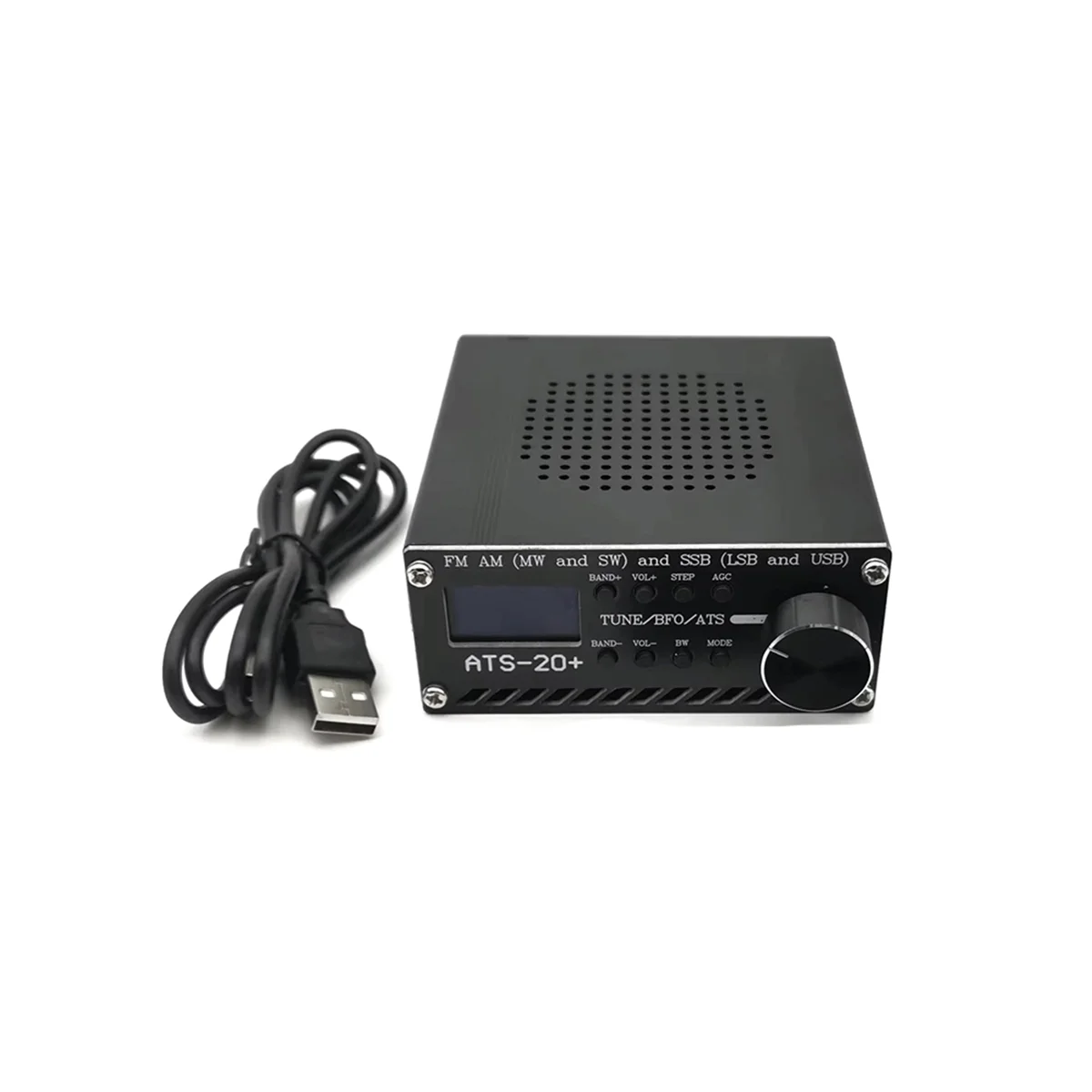 A79G USB 충전 ATS-20+ Plus SI4732 모든 대역 라디오 수신기 SDR 수신기 FM AM(MW 및 SW)SSB(LSB 및 USB)