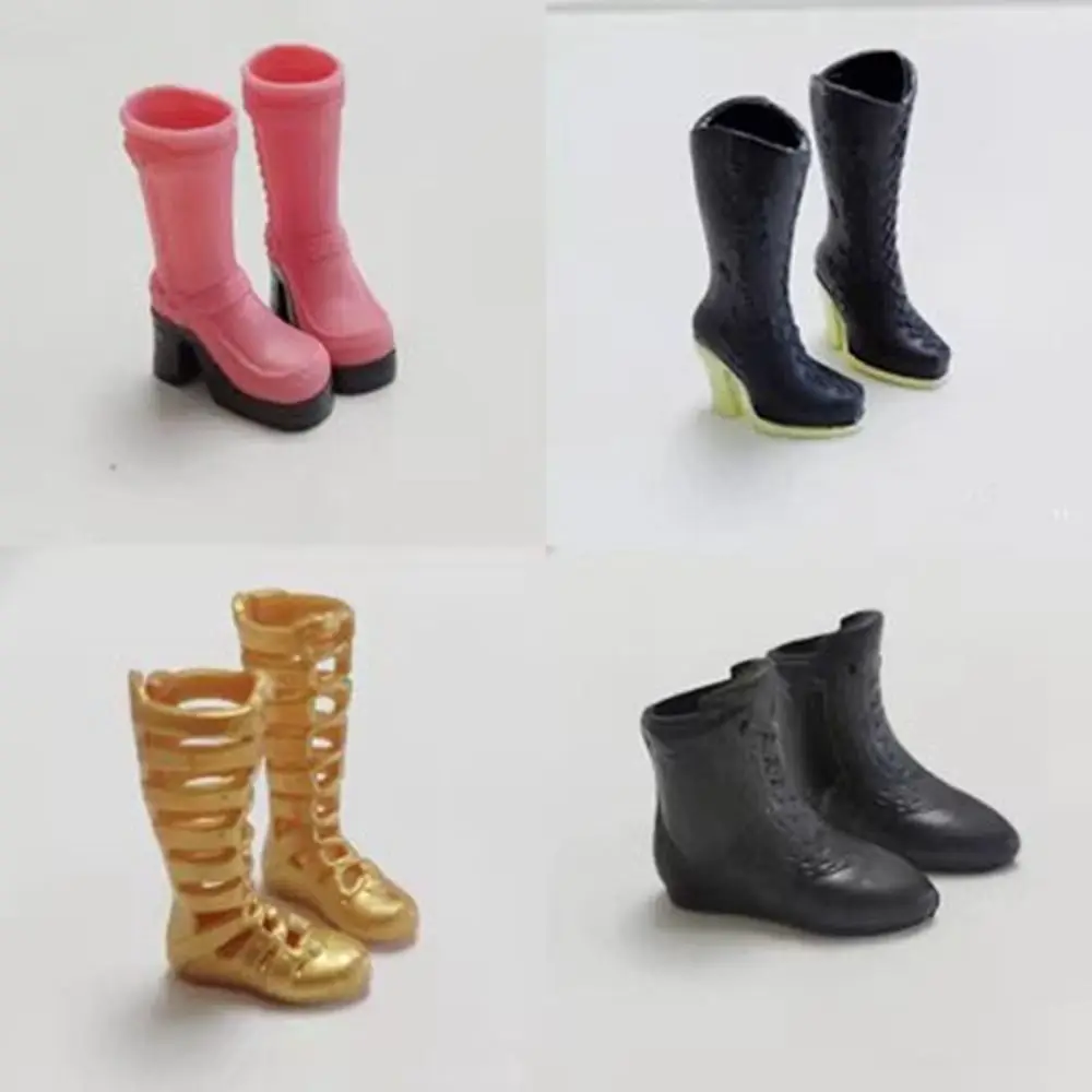 High Quality Quality 1/6 Doll Shoes 30cm Original High Heels Shoes Female Doll Boots Doll Accessories