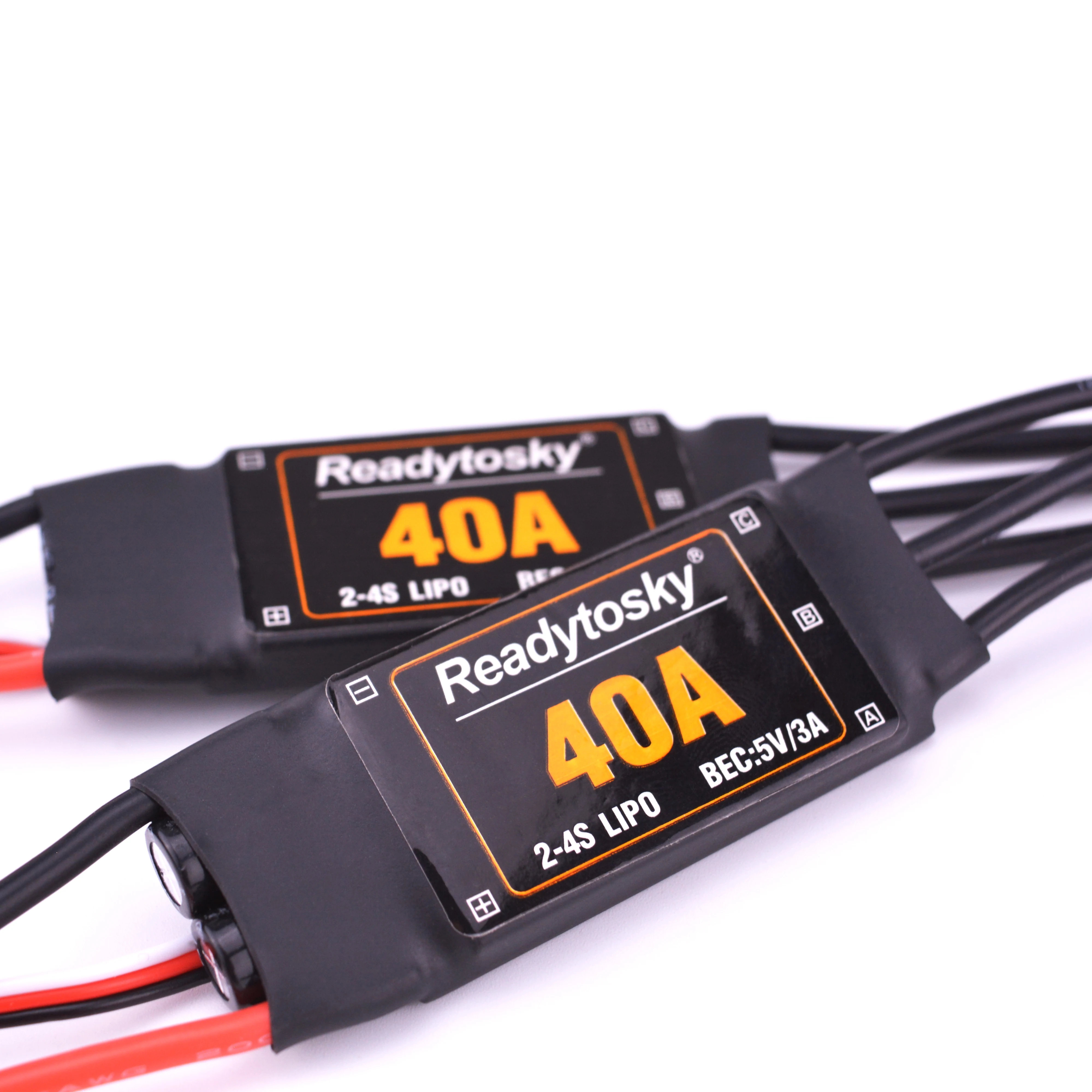 Readytosky 40A 2-4S ESC Speed Controller With UBEC 5V 3A For RC FPV Quadcopter RC Airplanes Helicopter Fixed Wing F450 S500 F550