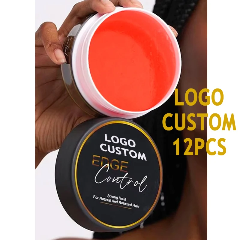 

Fragrance Edge Gel Extreme Hold Edge Control Gel 12Pcs Personalized Logo Long Lasting Edges Control 150ml 5.3 fl oz