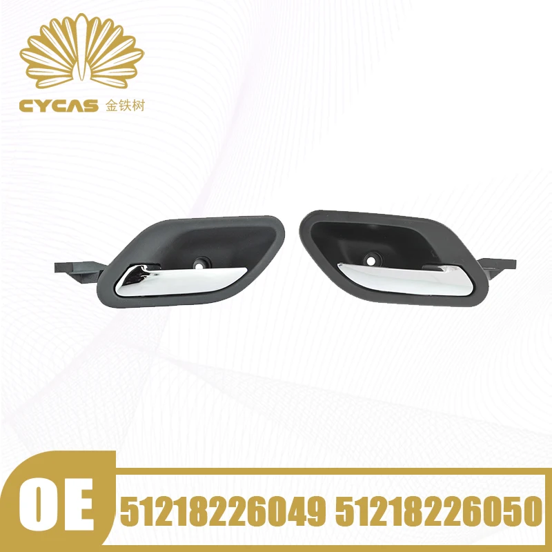 CYCAS Interior Front Rear Left Right Door Handle #51218226049 51218226050 For BMW E38 E39 5 7 Series 520i 525i 528i 530i 535i