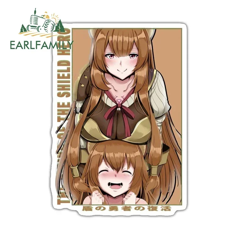 EARLFAMILY 13 سنتيمتر x 8.7 سنتيمتر ملصقات السيارات لسباق الانجراف الكتابة على الجدران قافلة مضحك أنيمي ملصق مائي Campervan الإبداعية دراجة نارية ديكور