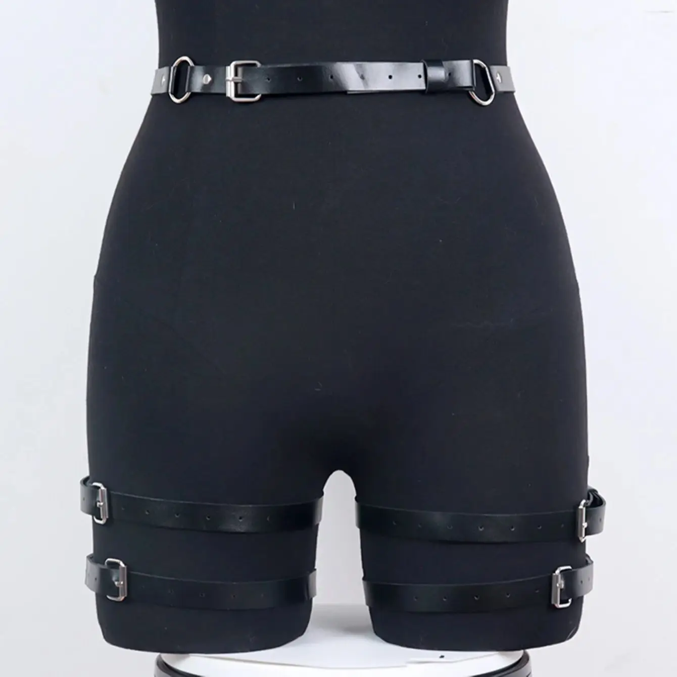 Women Sexy Sultry Hip Garter Belt Punk Waist Harness Body Strap Thigh Garter Belt Womens Sexy Lingerie Underwear Accessories