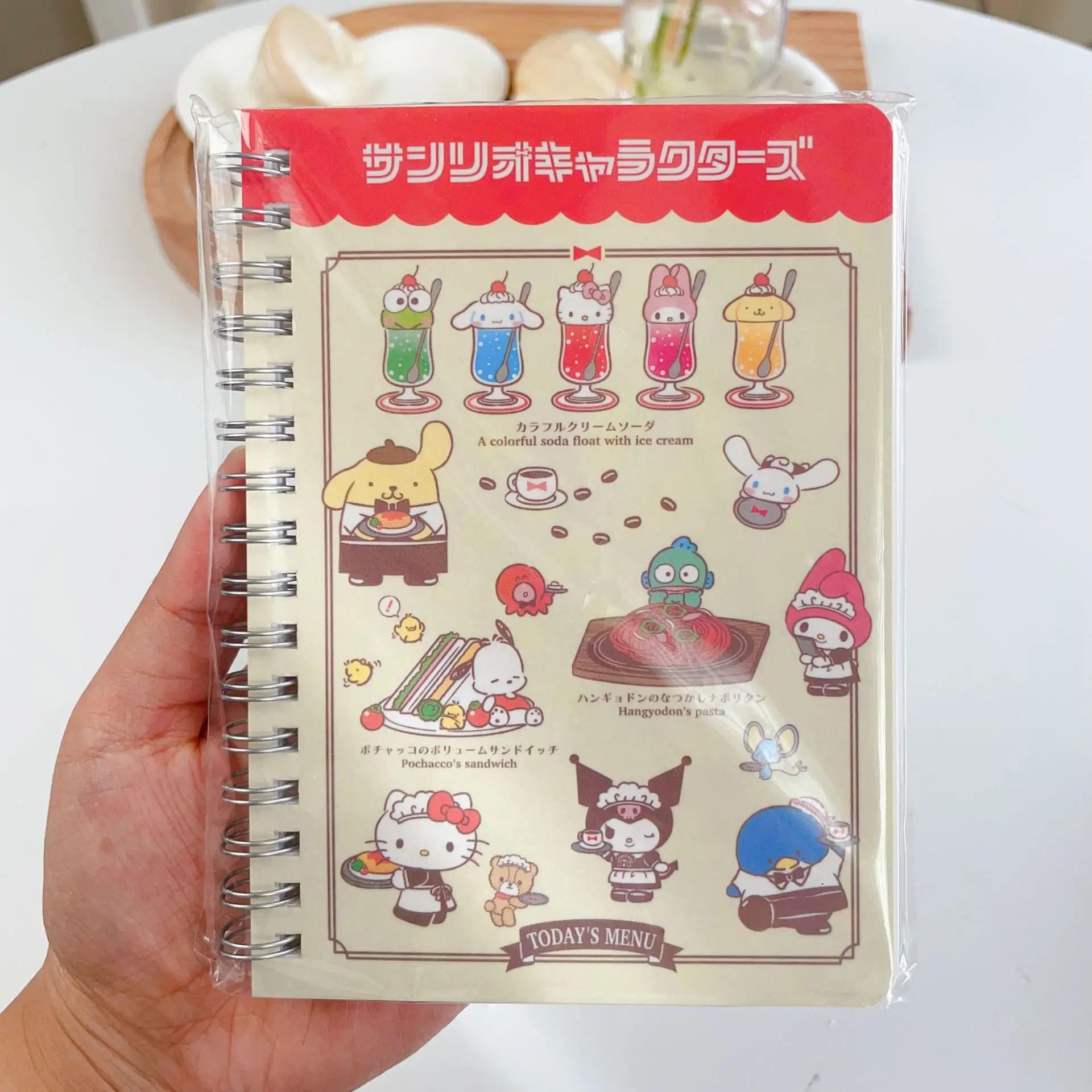 Sanrio Coil Book Kawaii Hello Kitty Notepad Anime Kuromi My Melody Stationery Cartoon Notebook Diary Student Supplie Kids Gift