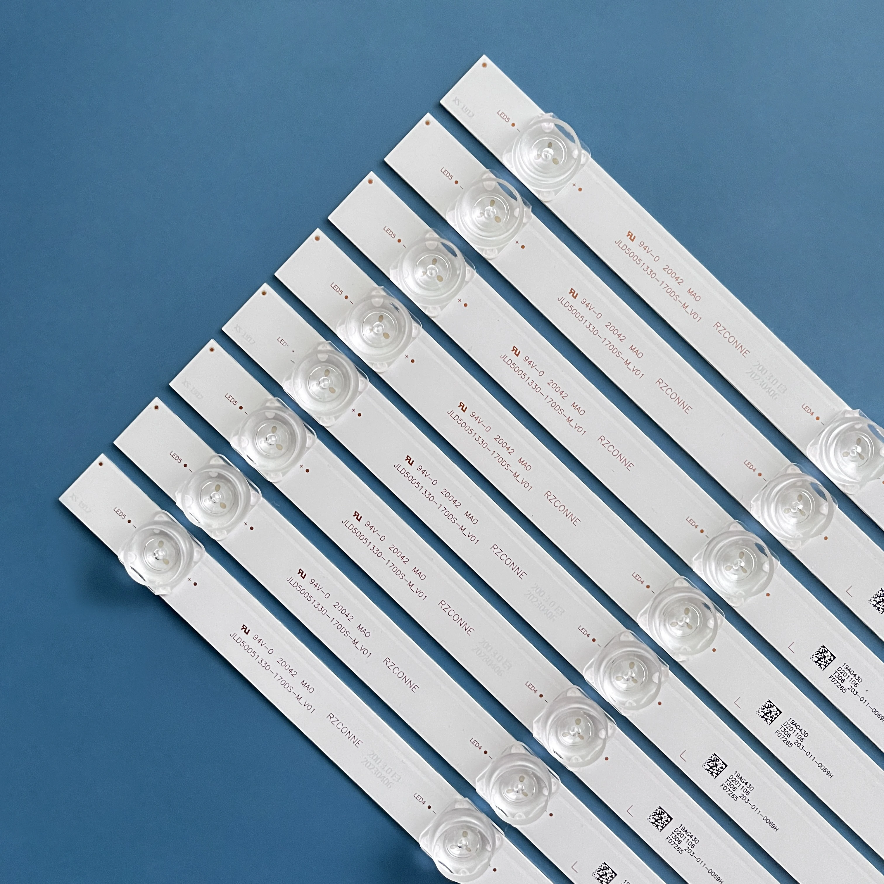 LED Backlight Strip 5Lamp JL.D50051330-170BS-M JL.D50051330-170DS-M_V01 170AS K50DLM8FS K50DL8FS For Polaroid 50TR7U Makena 50s7