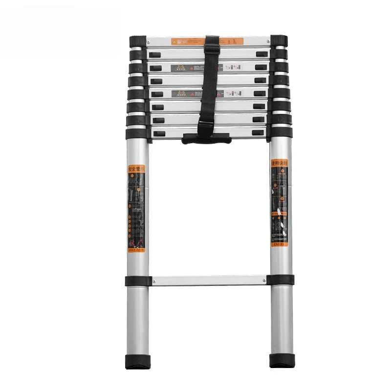 

Multifunctional household herringbone ladder lifting engineering folding ladder