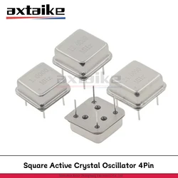 5 szt. Kwadratowy oscylator aktywny kryształ 1m 2m 4m 6m 8m 10m 11.0592m 12m 16m 20m 22.1184 24m 25m 27m 30m 40m 50m MHz DIP 4Pin