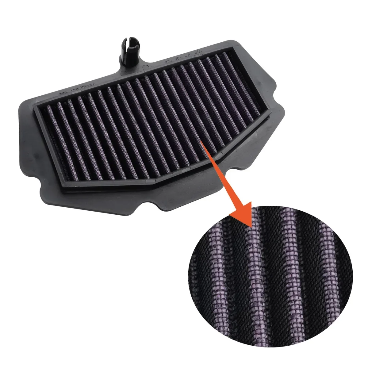 Motorcycle Air Filter For Kawasaki EX400 18-23 ER400 Z400 19-24 CX500 EX500 Ninja Z500 ER500 500 Eliminator EL450 2024