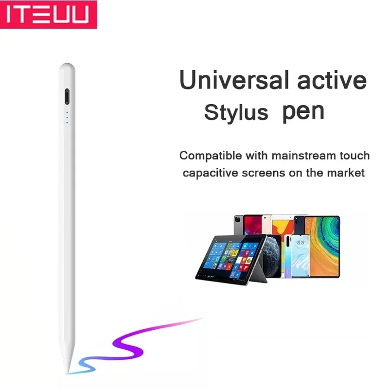 

Universal Active Stylus Pen for Apple Pencil for iPad IPhone Samsung Huawei Xiaomi Android iOS Windows Phone Tablet Touch Pen