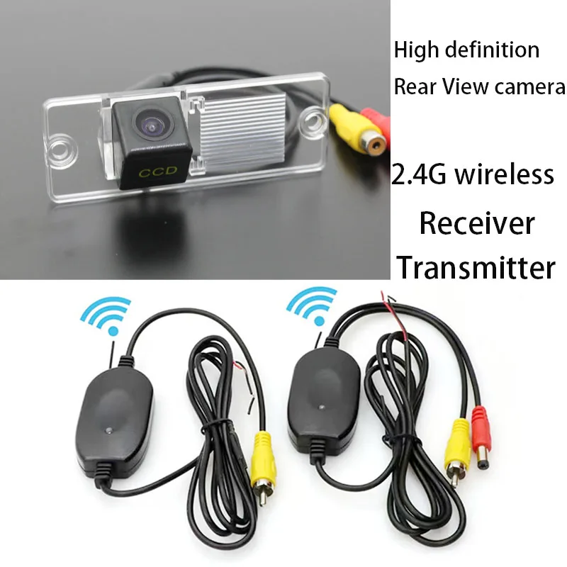 Wireless Reverse Camera For MITSUBISHI Pajero3 Pajero 4 /Montero/Shogun SWB 2003-2022 Car Rear view Camera HD CCD Night Vision