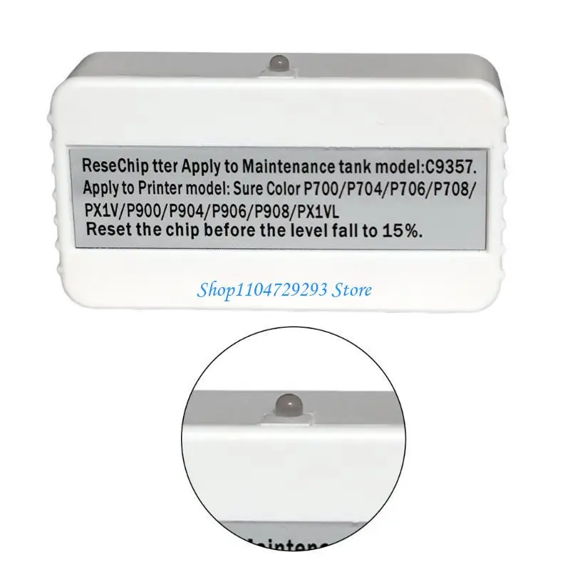 Y2GD C9357 نفايات حبر الصيانة شريحة شريحة شريحة ل PX1V P700 P703 P704 #5