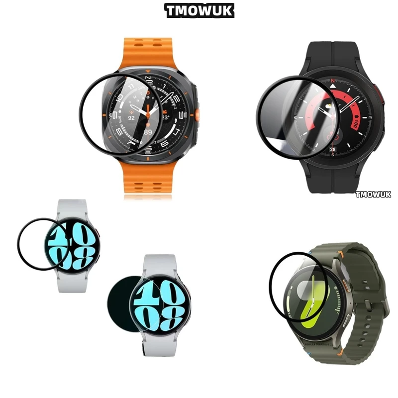 

For Samsung Galaxy Watch 4 5 6 7 Ultra FE PRO Screen Protector Film Full Cover Curved Soft Guard