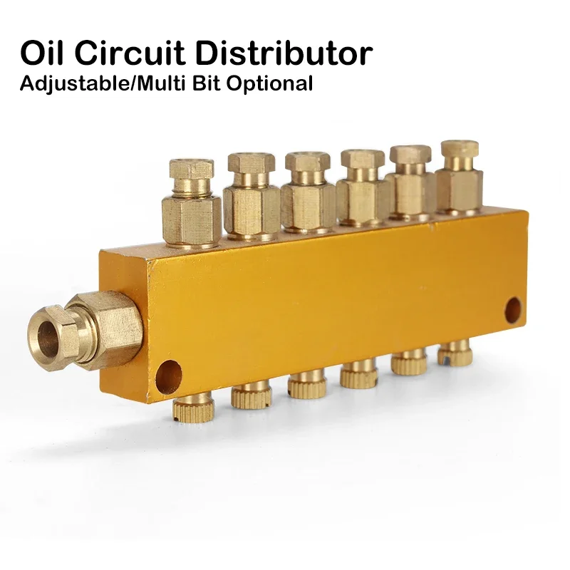 Circuit Distributor Oil Distributor Adjustable Oil Discharge Distribution Valve Of Oil Distribution System