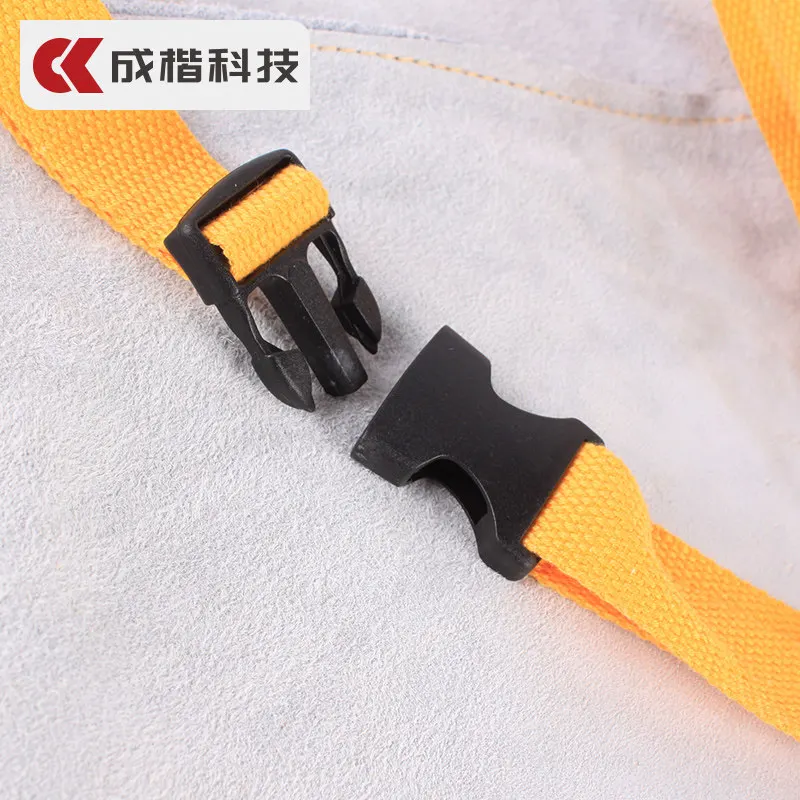 Welding Apron Cowhide Welding Apron Heat Flame-Resistant Heavy Duty Work Forge Apron With 2Pockets Welders Protection Set