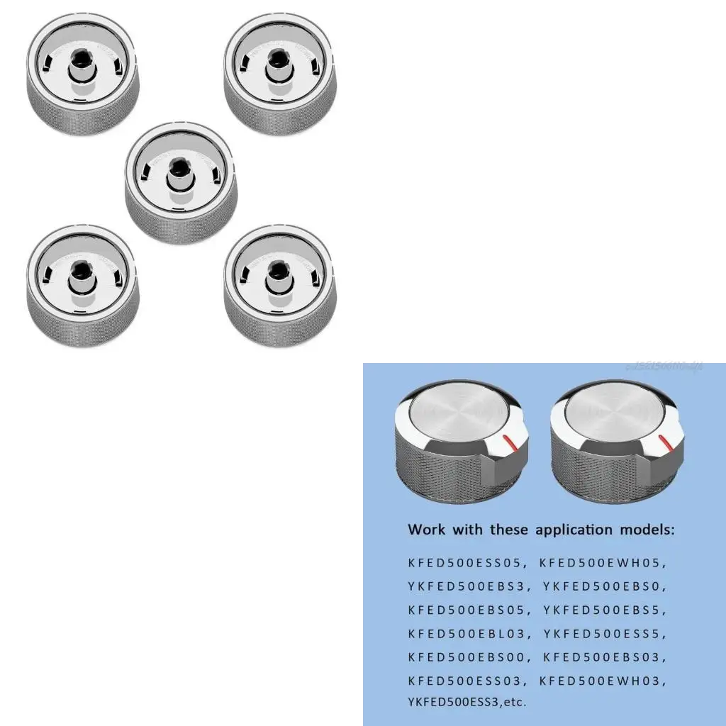 

27RB Ручка управления плитой, подходит для газовой плиты YKFED500EBS0 YKFED500EBS3 KFED500EWH05