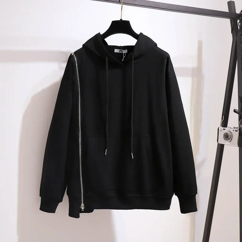 

2025 Autumn and Winter New Fashion Large Size Hoodie Casual Top Coat