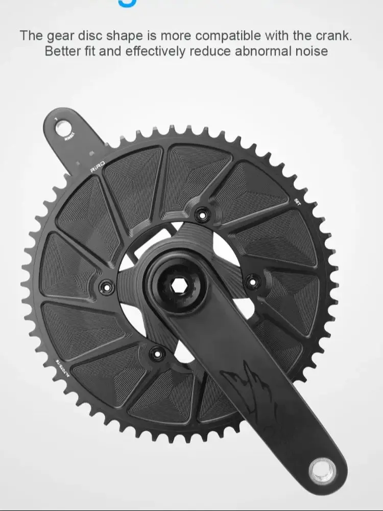 AliExpress NONE RIRO 110 BCD bike Chainring 46T 48T 50T 52T 54T 56T 58T Road Bicycle Chainwheel 9/10/11/12S for SHIMANO R7000 R8000 R9100