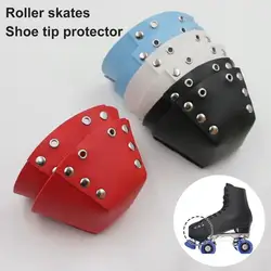 1Pc Rollschuh Zehenschutz Schutz Universal Non-slip Schuh Schild Faux Leder Rollschuhlaufen Abdeckung Skate Toe Schutzhülle