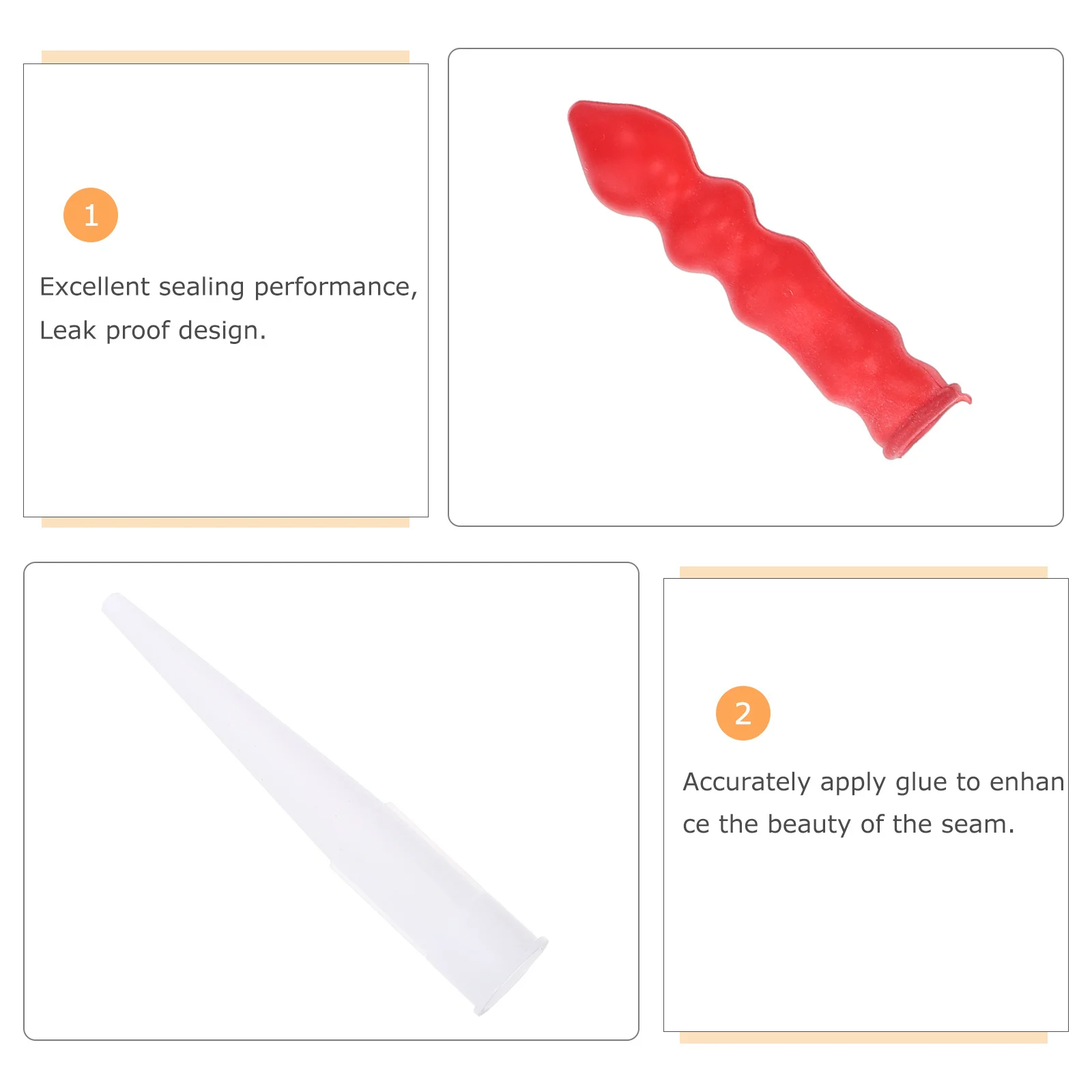 1 conjunto kit de ferramentas selante calafetagem bicos flexíveis substituição dicas reutilizáveis tampas calafetagem grout aplicador ferramenta acabamento