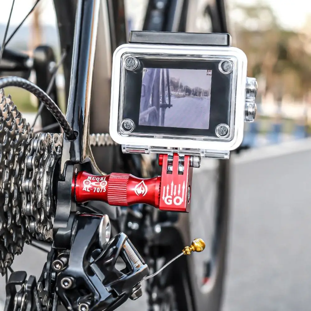 

Fixed Bracket Action Camera Holder Aluminum Durable Motor Bracket General Mount Holder Rearview Mirror Mount Bike