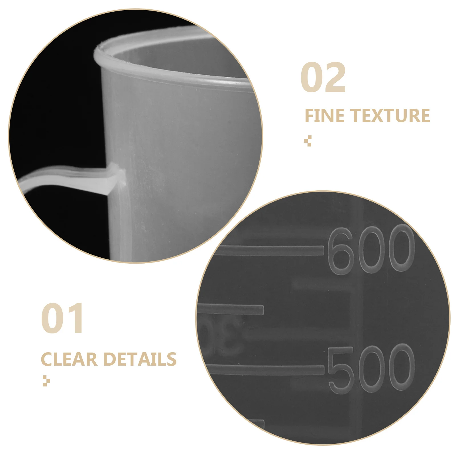 

Oil Measuring Cup 1000Ml Large Capacity Plastic Measuring Pitcher For Automotive Engine Motor Oil Fluids