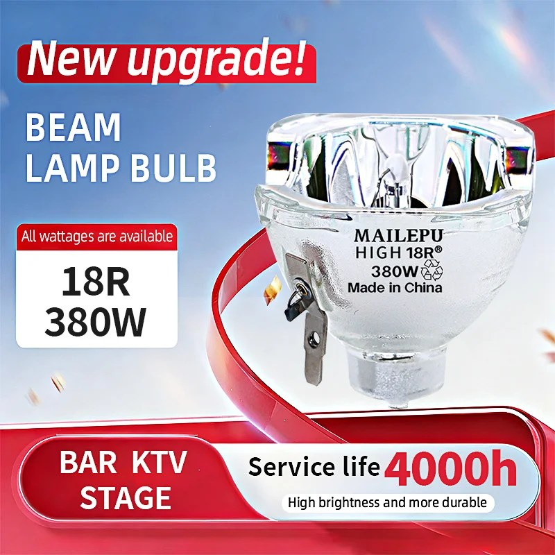 1PC 18R 380W Snlamp Moving Beam Light Bare Bulb Replacement for MSD Platinum Stage Lamp Moving Head Light Beam Spot for DJ Disco view 2