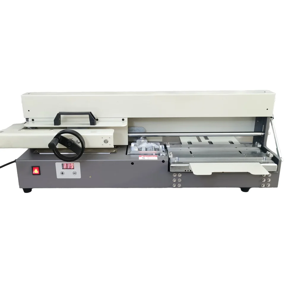 Durable Metal Construction A4 Desktop Manual Glue Binding Machine J320s 320mm Comb Book Binding