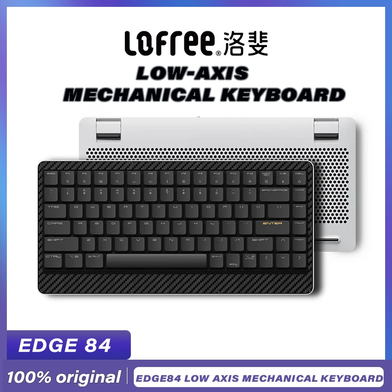 

LOFREE EDGE84 Ultra low Axis Mechanical Keyboard Wireless Laptop Office Portable Gasket HIFI hot swap Lightweight keyboard Gift