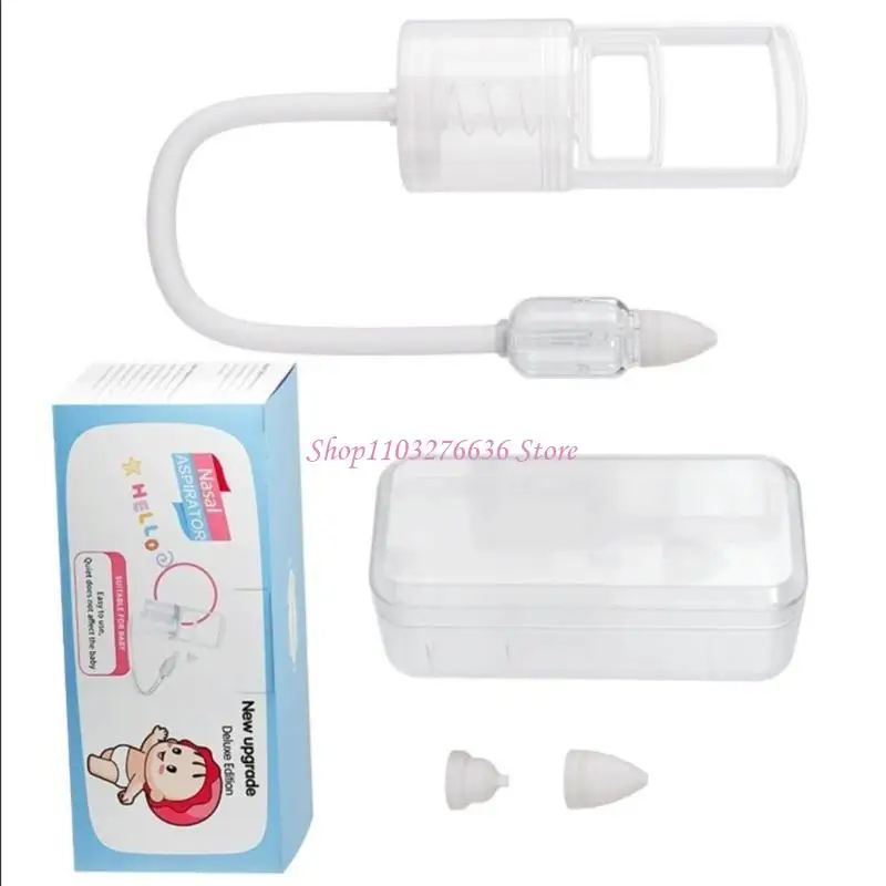 R6FD مضخة يدوية قابلة للغسل ، أداة تنظيف الأنف من الأنف من الأنف للرضع للرضع للرضع من نظافة الأنف