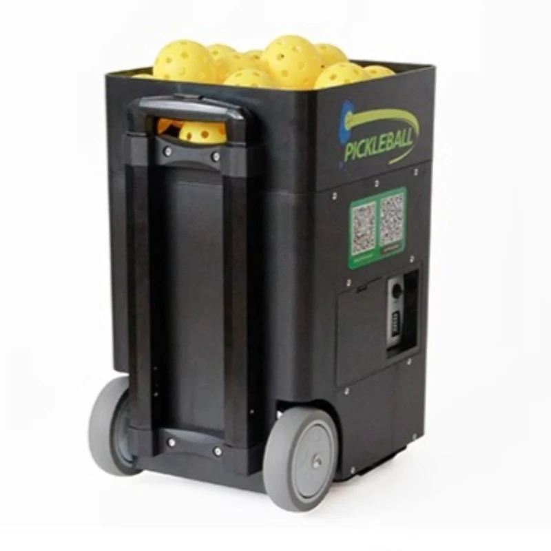 آلة تقديم كرة المخلل القابلة للتعديل، جهاز تقديم كرة المخلل ذو سعة كبيرة، مدرب كرات المخلل المبتدئين، معدات رياضية محمولة #4