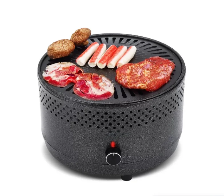 Multi-Function Charcoal Grill Stove Indoor & Outdoor Cookware for BBQ Grilling Tea Brewing and Meat Roasting Cooking