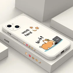 Fun Corgi Phone Case For iPhone 17 17 Air 16 16e 15 14 13 12 11 Pro Max Mini X XR XS MAX Plus Cover