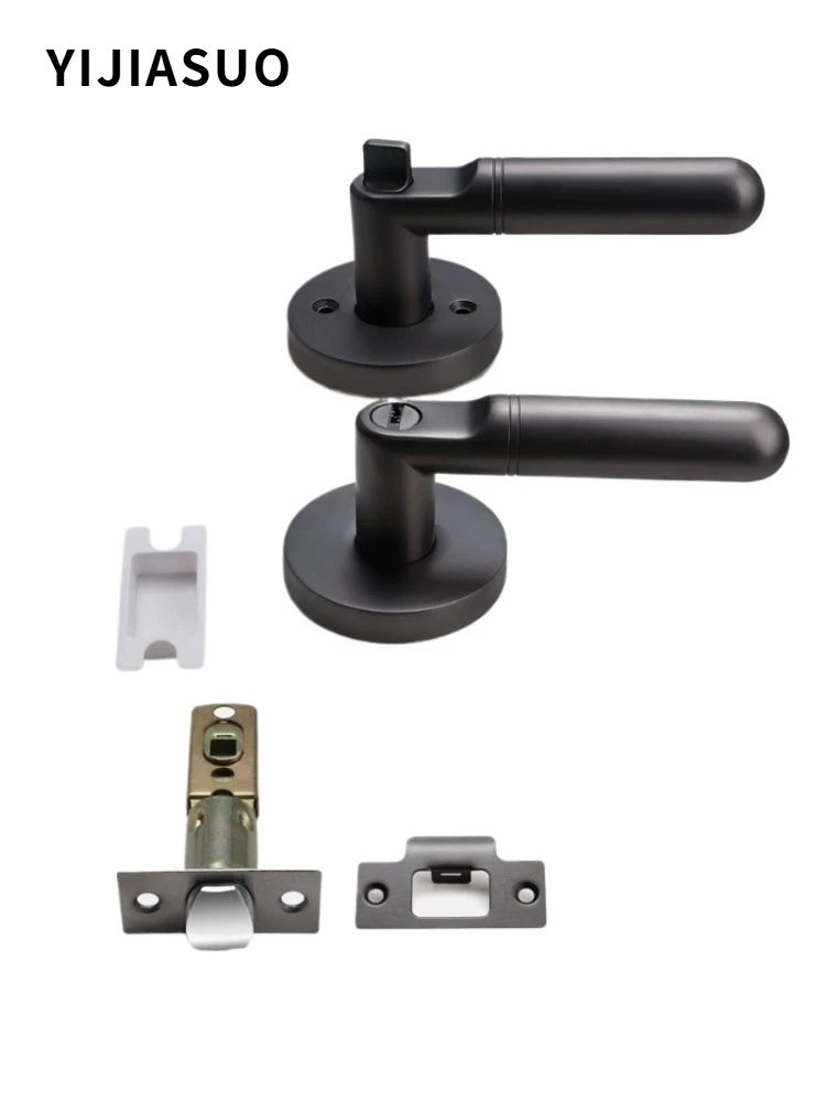Replacement Spherical Lock for Home Bedroom and Bathroom, Three-rod Handle, Universal Indoor Use, Heavy-duty Door Handle